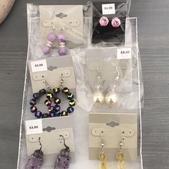 Jewelry - 6 earring for 1 Price. All New!